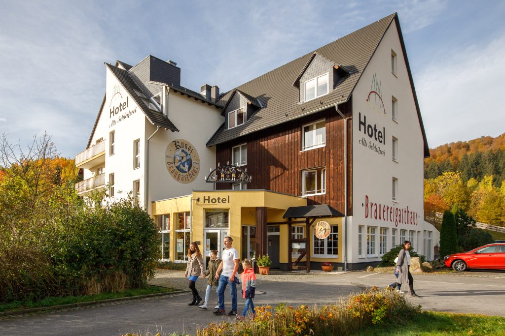 Hotel Alte Schleiferei, city – Logis-Partner Stoneman Miriquidi MTB